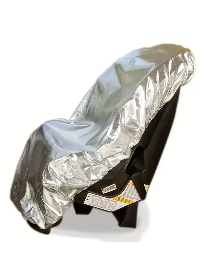 1pc Car Seat Sunshade Heat Shield Cooling Protector Cover Easy Installation Durable Fabric - Image 4